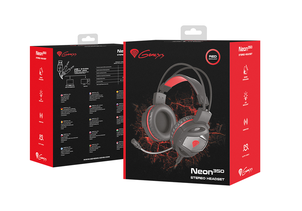 Neon 350 online stereo headset