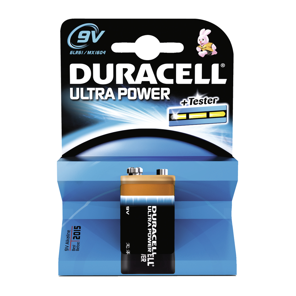 Op de grond Noord Amerika Muildier Producten :: Toebehoren :: Batterijen en Laders :: Duracell Ultra Power 9v  Batterij - Producten